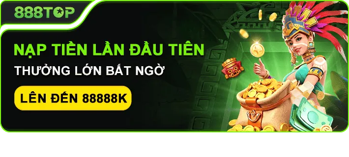 khuyến mãi nạp đầu tại 888TOP