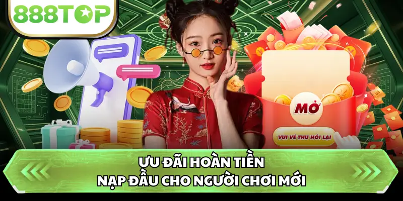 Ưu đãi hoàn tiền nạp đầu cho người chơi mới